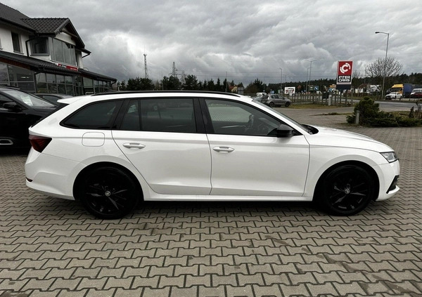 Skoda Octavia cena 104800 przebieg: 45000, rok produkcji 2021 z Kcynia małe 497